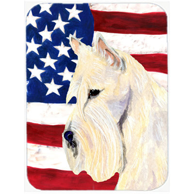 Patriotic Glass Cutting Board