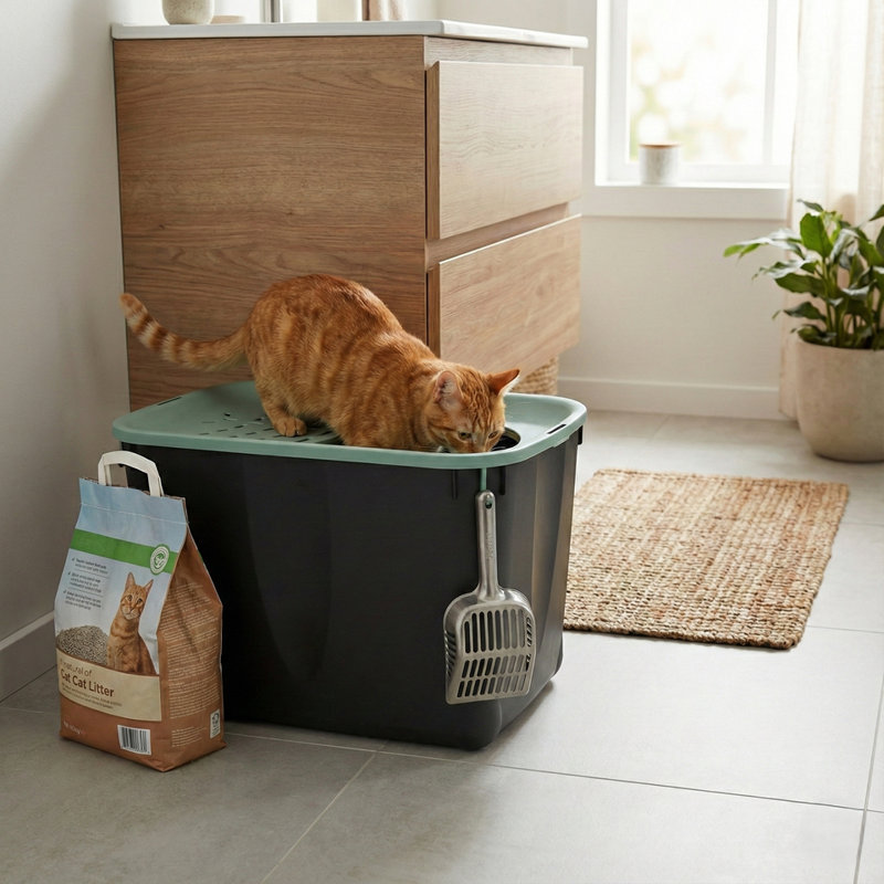 Cassiel Plastic Litter Box
