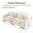 82.6" Oversized Modular Corduroy Sofa-1316046557