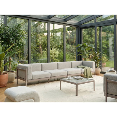 Garden Sofa FERRETTI Taupe