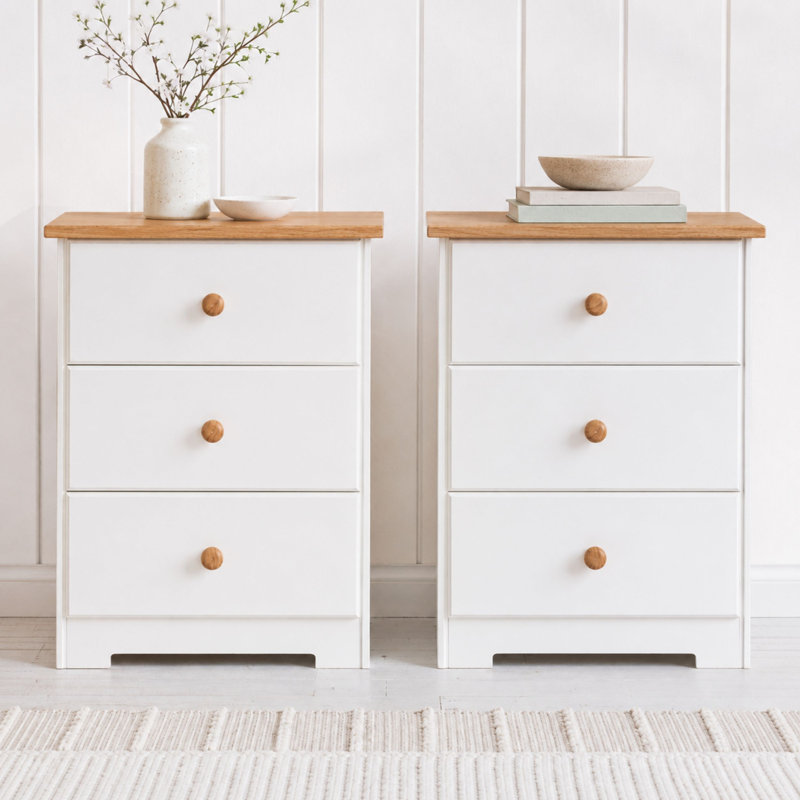 44 cm W Bedside Table
