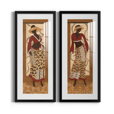 Cadre photo, ensemble de peintures sur papier
