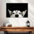 Peeking Siberian Husky-107504624