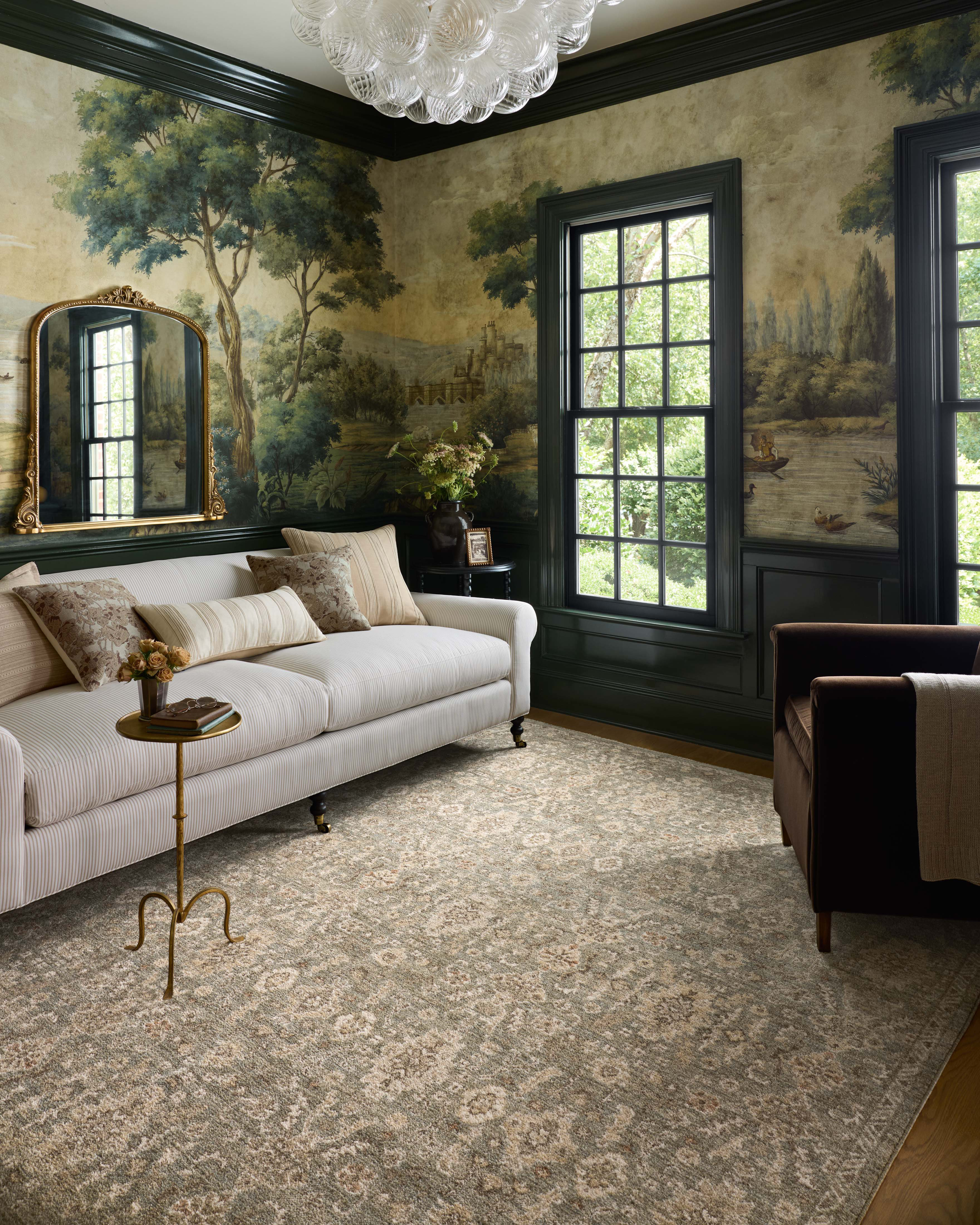 Chris Loves Julia x Loloi Palma Lagoon / Natural Area Rug & Reviews | Wayfair