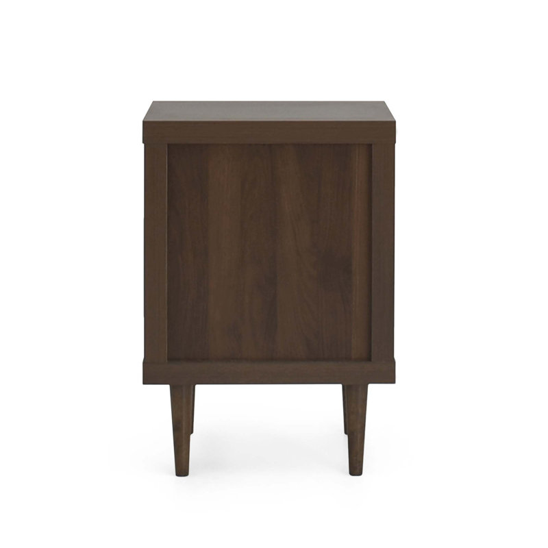 1-DRAWER NIGHTSTAND, Walnut