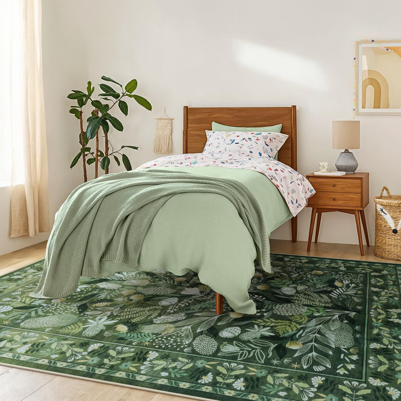 Tapis de salle à manger Kaldi, Rectangulaire 8 pi x 10 pi