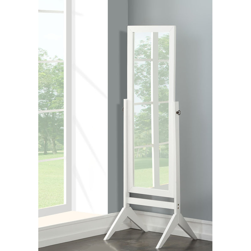 Bethzy Freestanding Mirror, White