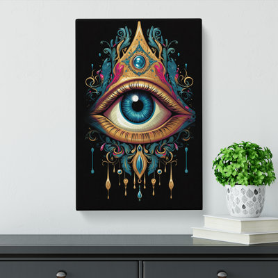 Eye Informel - Wrapped Canvas