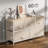 Novahlee 5-Drawer Double Dresser – 39.37" Wide, Stylish & Functional Storage Organizer for Bedroom-1087870687