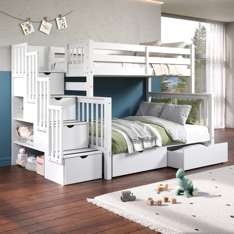 Tena Bunk Bed With Stairs - Thumbnail 2