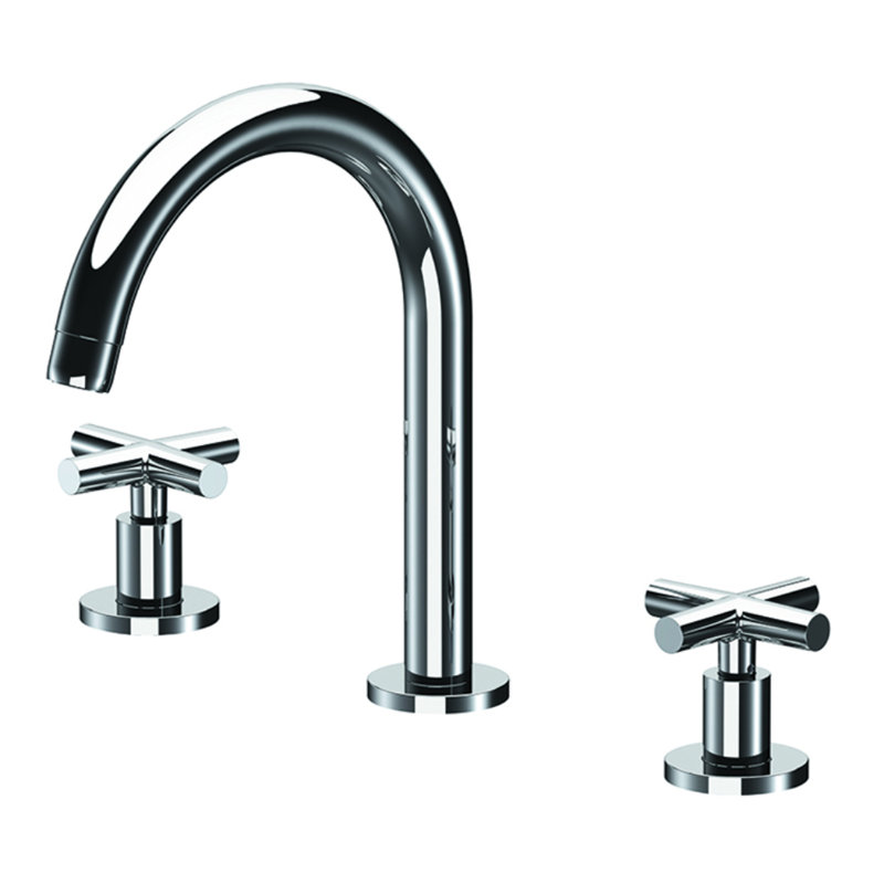 Robinet de salle de bain NJ, Chrome