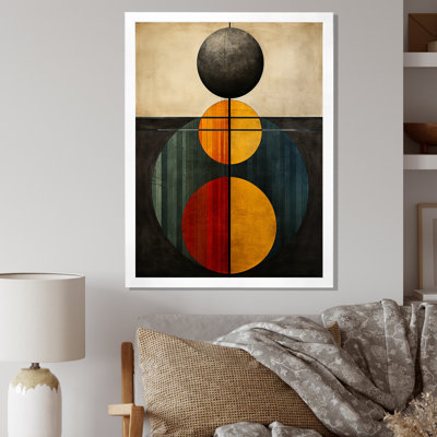 «Unraveling The Mystery Retro Geometric I», reproduction sur toile