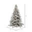 Utica Flocked Fir Artificial Christmas Tree-600414834