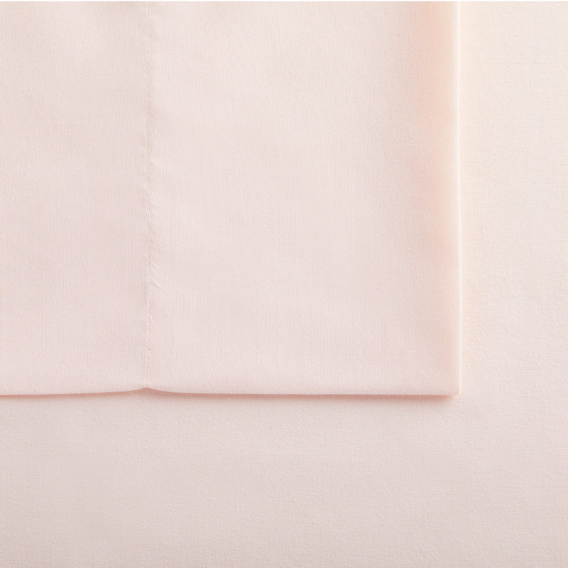 Simply Clean Antimicrobial Microfiber Sheet Set, Full, Blush