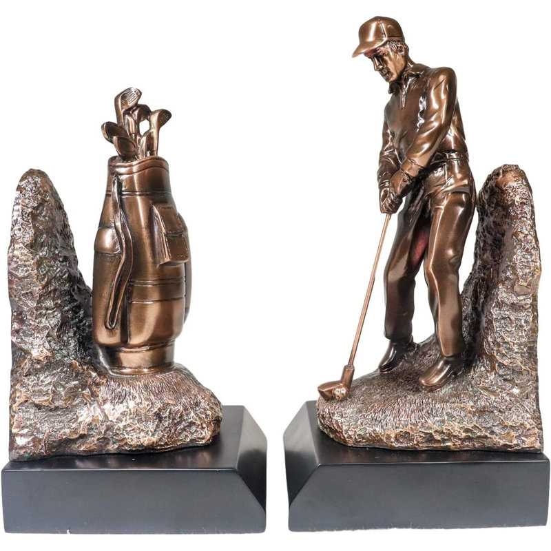 Ensemble de serre-livres pour golfeur et golfeur Ebros Professional