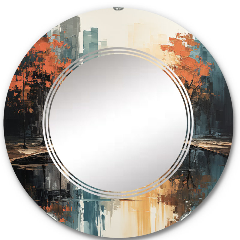 Miroir mural Arsenios, 24 po x 24 po
