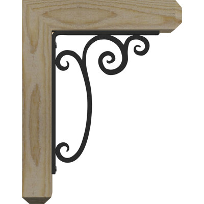 Support simple Ironcrest de 4 po Avery