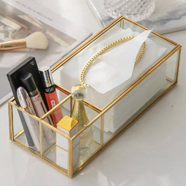 Crathie Cosmetic Makeup Organizer Mercer41 Finish: Green