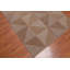Tapis beige en laine touffeté fait main Hafer