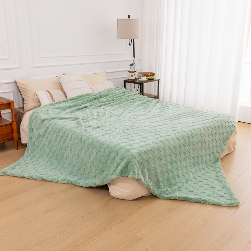 Coussins décoratifs Cozy Soft Bed, Jeté, Vert