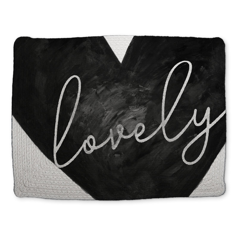 Napperon Lovely Shapes Quotes | Décor de motivation