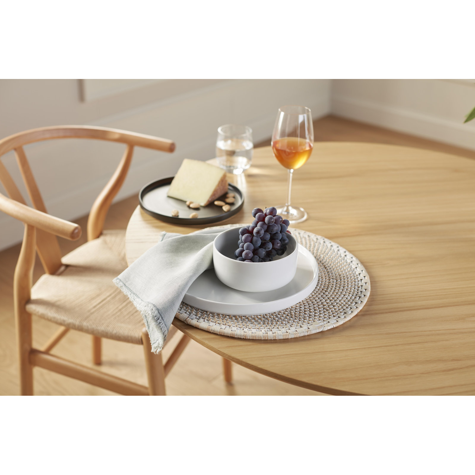 11" Dinner Plate, White