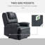 Fauteuil inclinable électrique en cuir Richella