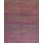 Wool Abstract Area Rug in Red