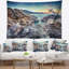 Cofano tapisserie et mur avec réservoir rocky landscape-28489085