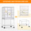 130cm Steel Floor Bird Cage