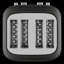 Grille-pain 4 tranches KitchenAid, fonte noire-101772642