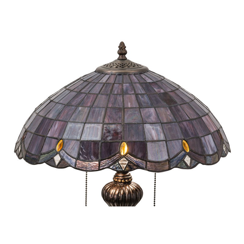 Table Lamp, Plum/raspberry
