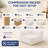Comfy Cloud 38" Modular Corner Chair, Compression Foam Sofa Module, No Assembly Required-232124437
