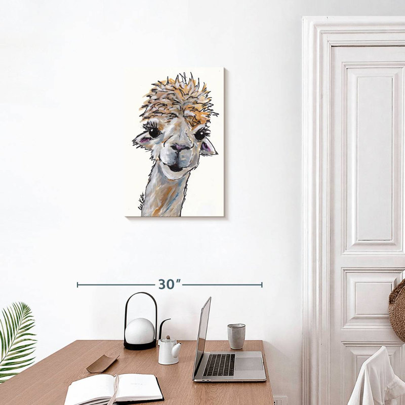 Brampt Alpaca Angel, 24" H x 16" W
