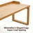 Modern Solid Wood Computer Desk, Home Office Desk