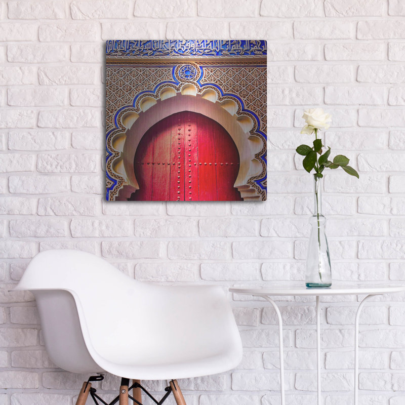 "Porte marocaine classique" par Mark A Paulda, H 24 po x l 24 po