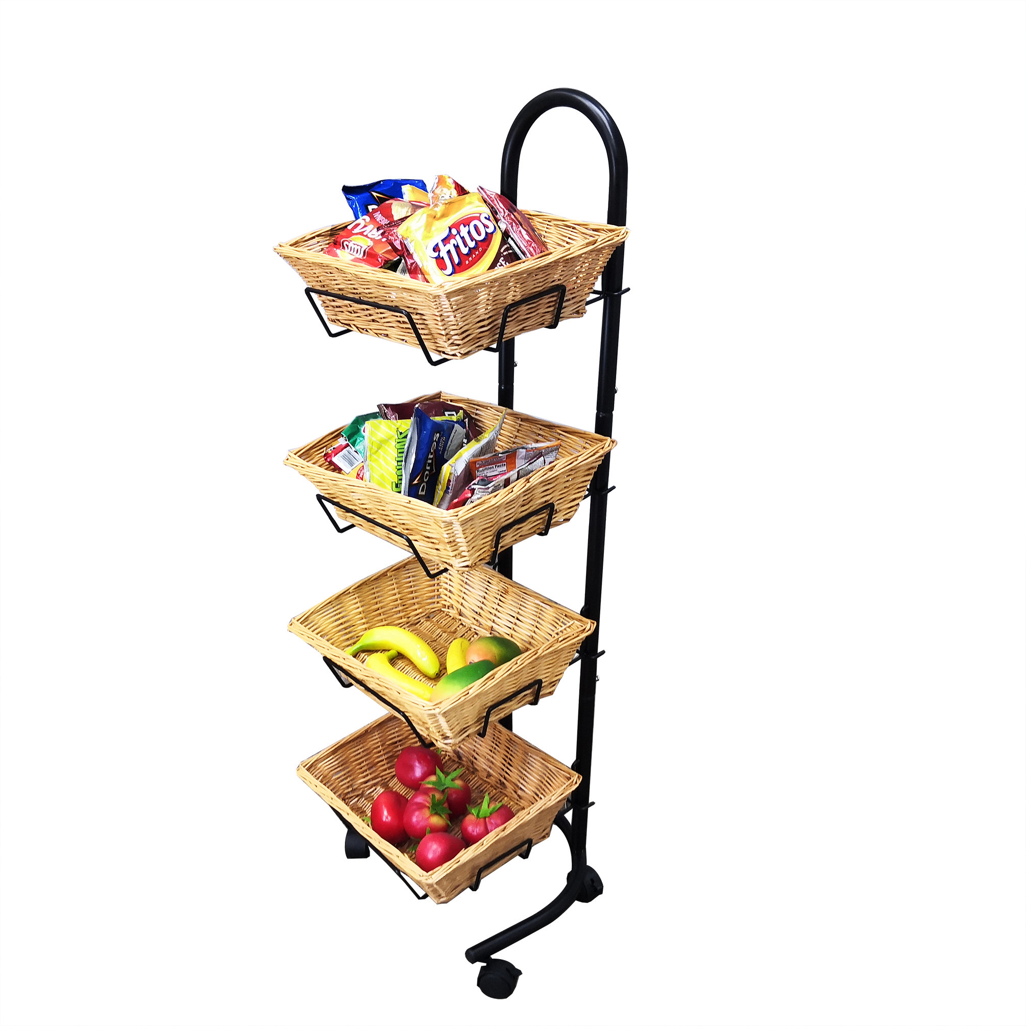 Bayou Breeze Organisateur de garde-manger sur roulettes - Wayfair Canada