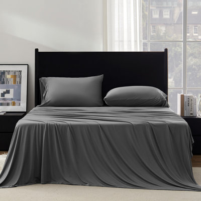 Solid Jersey Knit Sheet Set, Soft, Deep Pocket, Easy Care