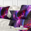 Coussin lombaire abstrait