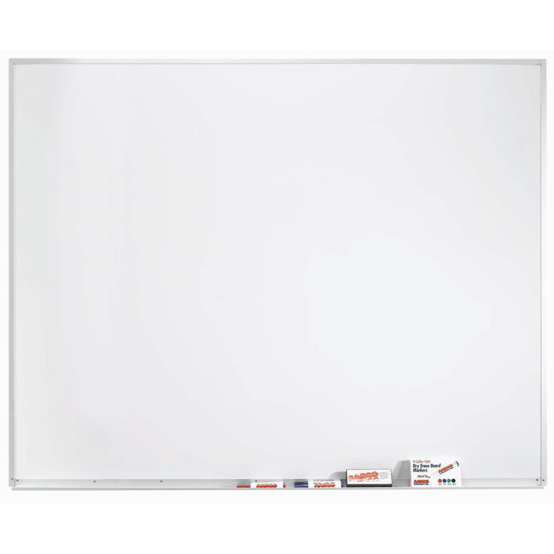 Tableau blanc mural magnétique, H 4 pi x L 5 pi