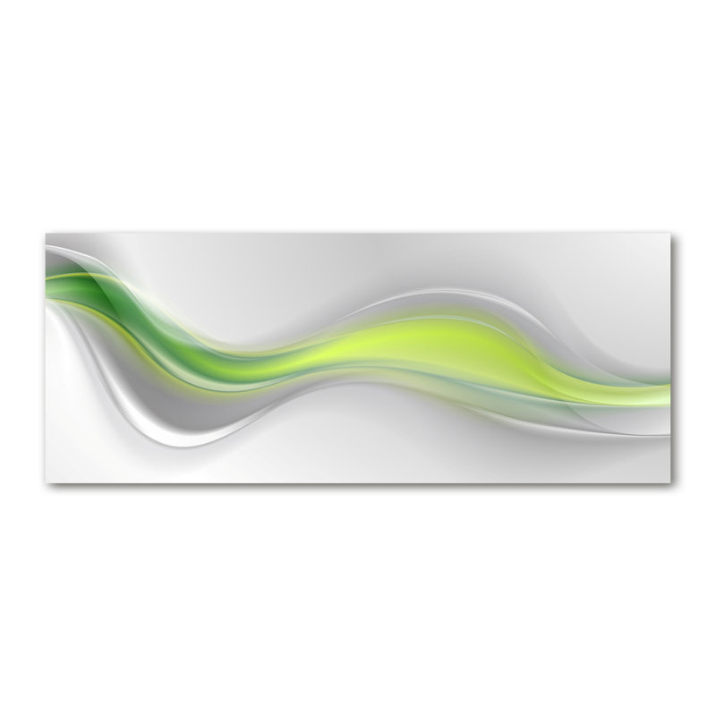 Waves Abstraction - Wrapped Canvas Print