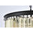 Yazmin 9 - Light Steel Dimmable Tiered Chandelier-27969453-27969451