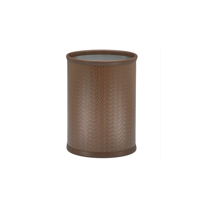 Corbeille pour déchets Woodsburgh, Brun