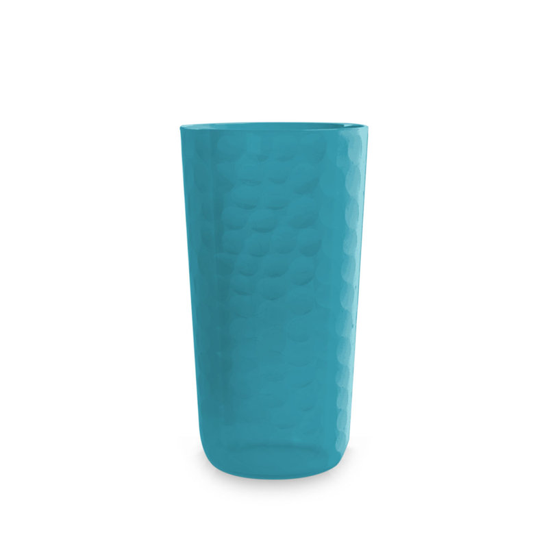 Verre à jus martelé, ensemble de 4, 20 oz, Île Seymour Nord, Galapagos