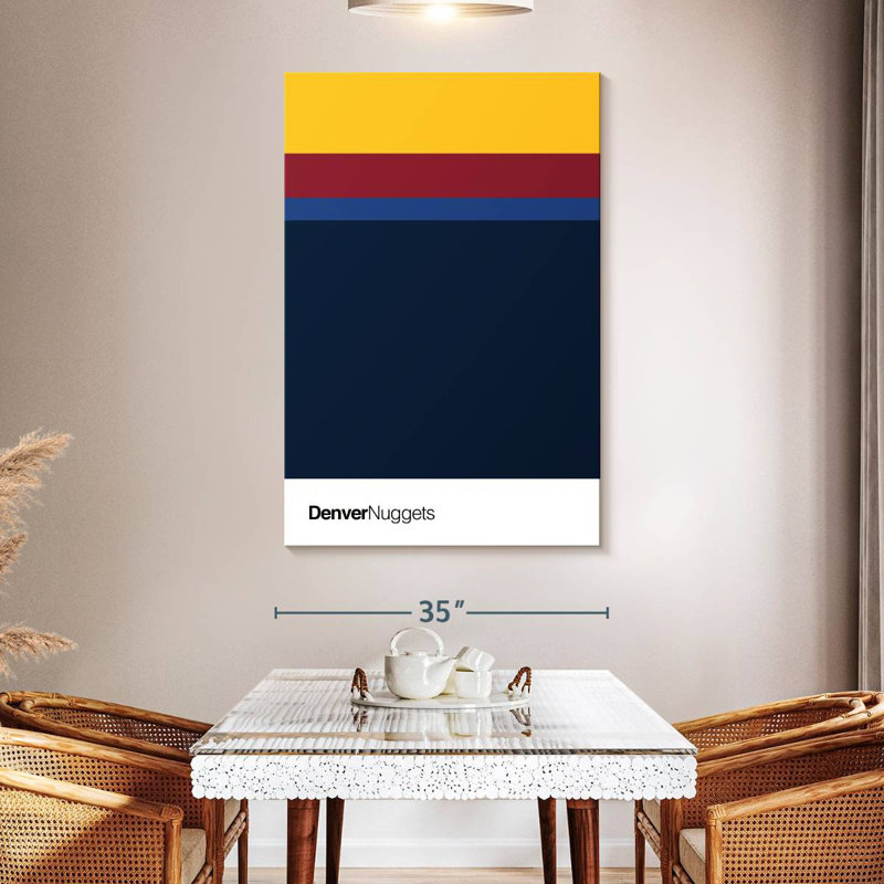Sireci Denver Nuggets, 24" H x 16" W