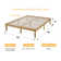 Kailianna 14'' Solid Wood Platform Bed – Durable Wooden Bed Frame with Tall Design for Extra Heavy Duty Support and Timeless Style