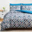 Premium Reversible Duvet Cover Set with Zipper Closure and Corner Ties-122504406