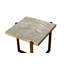 Table de bout carrée Azurdee Glam-111721785-111721786