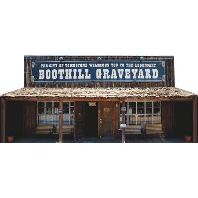 H13727 Tombstone Arizona Wild West Boothill