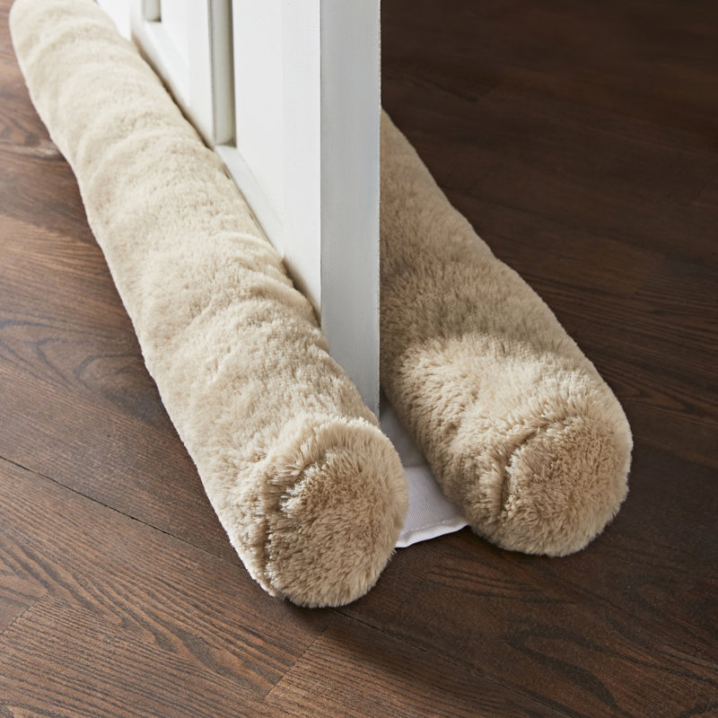 Polyester Draught Excluder, Natural